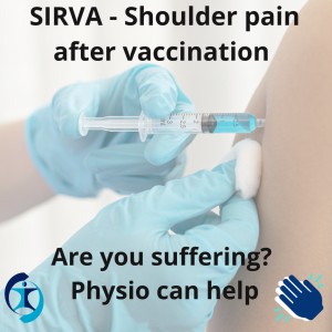 shoulder pain vaccination injection SIRVA physio physiotherapy